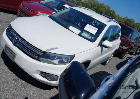 2012 Volkswagen Tiguan Se z USA, uszkodzony, nr VIN WVGBV7AX7CW527271